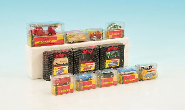 Konvolut Modellautos: Kunststoff bzw. Metallbauweise, guter Zustand, teilweise in OKTs.