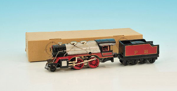 PAYA Dampflok 983: 1'B, mit 4 achs. Tender, Gestänge lose, Motor fehlt, Besichtigung erforderlich, im OKT.