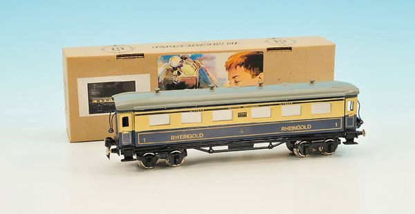 PAYA Rheingoldwagen 1393: Blech, sehr gut, im OKT.