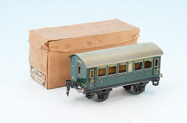 MÄRKLIN/MARKLIN Personenwagen 1725/0: leichte Gebrauchsspuren, im OKT von 1725/0 Sch..