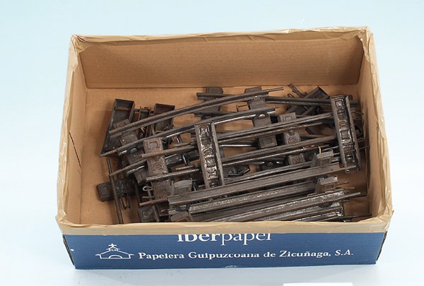 Konvolut MÄRKLIN/MARKLIN Kurzstücke, Spur 1: 12 Stück, leichte Korrosion, Besichtigung erforderlich.