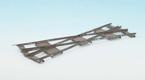 MÄRKLIN/MARKLIN Kreuzung Spur III: Länge 65 cm, Korrosion, minimale Blechschäden, selten!