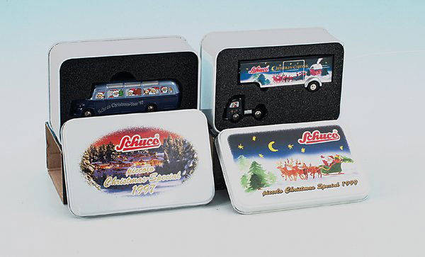 SCHUCO Geschenkpackung Weihnachts Edition 1997/1999: neuwertig, OVP