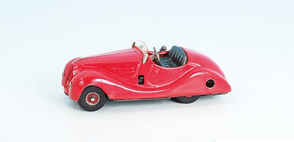 SCHUCO Auto Examico 4001: rot, einige Gebrauchsspuren.