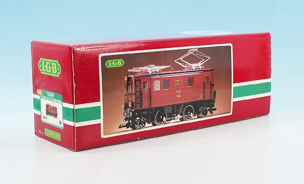 LGB E-Lok 205 der RhB: Kat.-Nr. 2045, guter Orig.-Zustand, im OKT.