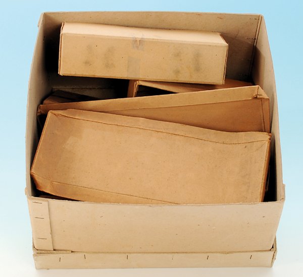 Konvolut MÄRKLIN Leerkartons: teilweise fehlen Deckel und/oder Etiketten. Wertschöpfungspotential. Besichtigung erforderlich!