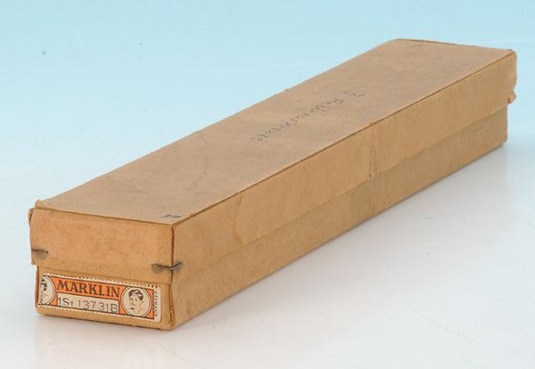 MÄRKLIN Leerkarton für Bahnsteigsperre 13731 B: guter Orig.-Zustand.