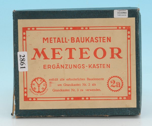 METEOR Ergänzungskasten 2 A: Vollständigkeit nicht geprüft, Besichtigung erforderlich.