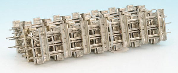 10 MÄRKLIN Progreßgleise 3641 D 1/1, Spur 1: gerade, neu verzinnt, sehr guter Zustand.