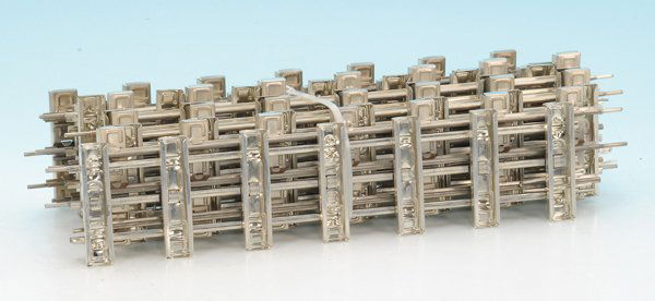 10 MÄRKLIN Progreßgleise 3641 D 1/1, Spur 1: gerade, neu verzinnt, sehr guter Zustand.