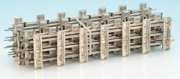 10 MÄRKLIN Progreßgleise 3641 D 1/1, Spur 1: gerade, neu verzinnt, sehr guter Zustand.