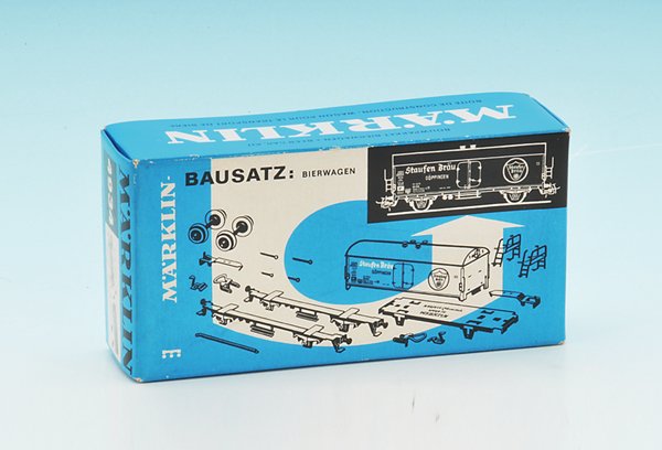 MÄRKLIN Bierwagen-Bausatz 4934: neuwertig und unmontiert, im OKT.