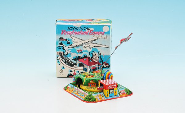 Flugzeugspiel, Blech: sehr gut, im OKT.