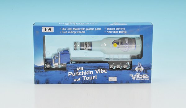 Modell LKW beladen mit "PUSCHKIN" (1 of 1)