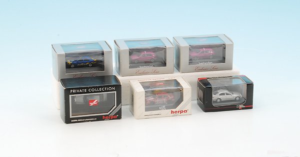 Konvolut Modellautos 1:87: verschiedene Hersteller, gut erhalten. Besichtigung erforderlich!