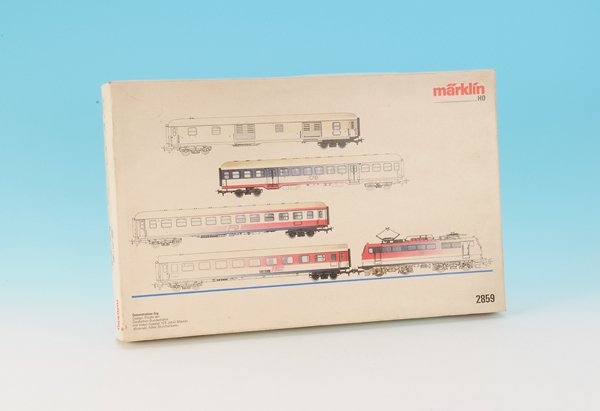 MARKLIN Farbversuchszug 2859: Video fehlt, sonst guter Zustand.