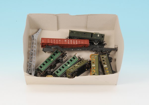 Konvolut H0-Waggonfragmente: Besichtigung erforderlich!