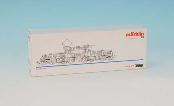 MARKLIN schweiz. E-Lok 3556 Krokodil: grÃ¼n, Rahmen grau, noch gut erhalten, im OKT.