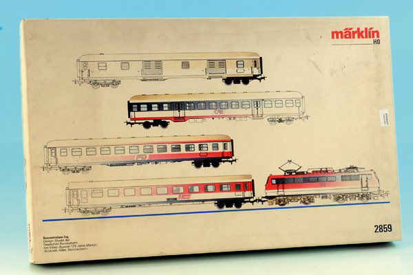 MARKLIN D-Zug 2859: Videokassette fehlt, ansonsten neuwertig, im OKT.