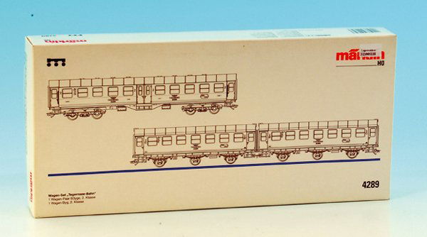 MARKLIN Wagenset "Tegernsee-Bahn" 4289: neuwertig, im OKT.