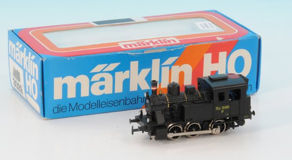 MARKLIN Dampflok 3029: Nr. 500 DSB, neuwertig, im OKT.