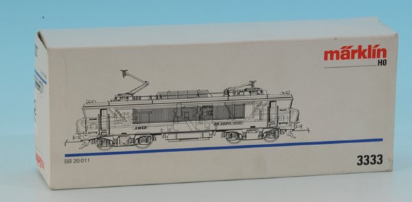 MARKLIN E-Lok 3333, BB 20 011 der SNCF: sehr gut, im OKT.