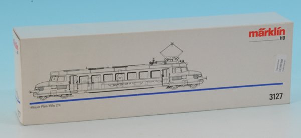 MARKLIN Triebwagen 3721 "BLAUER PFEIL": BR RBe 2/4, der Ã–BB, neuwertig, im OKT.