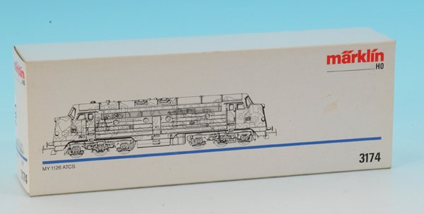 MARKLIN Diesellok 3174: BR MJ 1126 ATCS der MAV, neuwertig, im OKT.
