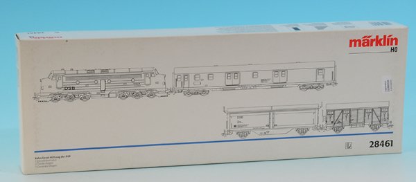 MARKLIN Hilfszug der DSB 28461: neuwertig, im OKT.