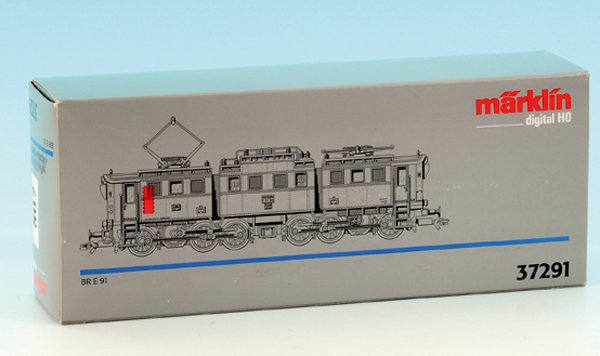 MARKLIN E-Lok 37291, digital: BR E 91 99, neuwertig, im OKT.