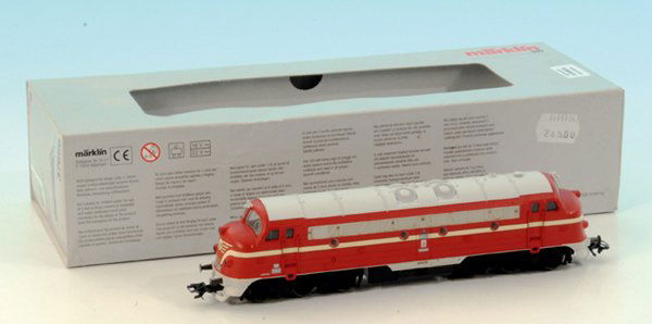 MARKLIN Diesellok 3766, Reihe M 61 der MAV: neuwertig, im OKT.