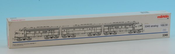 MARKLIN amerik. Diesellok 3349 GM EMD F 7: 3-teilig, guter Zustand, im OKT.