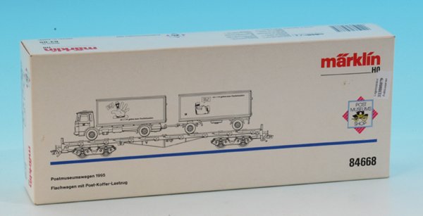 MARKLIN Postmuseumswagen 1995, 84668: neuwertig, im OKT.