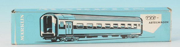 MARKLIN TEE-Zwischenwagen 4070: minimal verzogen, sonst gut erhalten, im OKT.