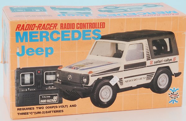 TAJYO Mercedes Safari-Jeep: Radio Control, neuwertig, im OKT.