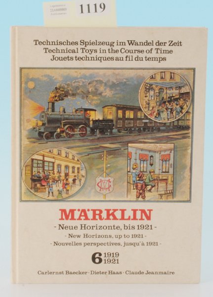 MARKLIN Band 6 "Neue Horizonte, bis 1921": guter Zustand.