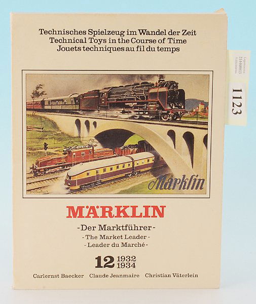 MARKLIN Band 12 "Der Marktfuehrer": guter Zustand, im Schuber.