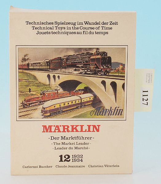 MARKLIN Band 12 "Der Marktfuehrer": guter Zustand, im Schuber.