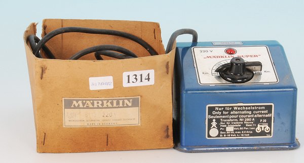 MARKLIN Bahntrafo No. 280: Gebrauchsspuren