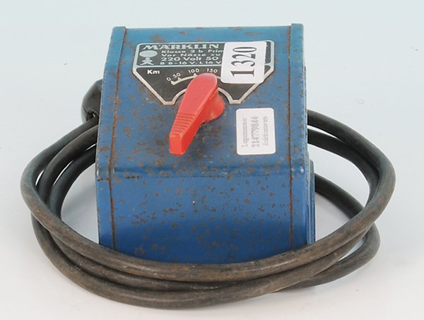 MARKLIN Trafo 278 A: erhebliche Alterungsspuren.