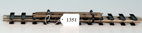 3 MARKLIN Modellgleise, Spur 0: leichte Gebrauchsspuren.