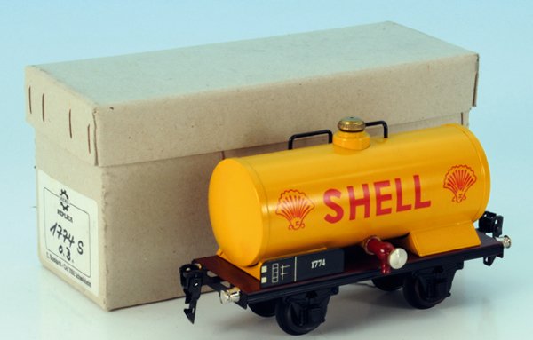HEHR Kesselwagen 1774/0 "SHELL": neuwertig, im OKT.