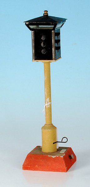 BING StraÃŸenampel: Hoehe 30 cm, Gebrauchsspuren, Besichtigung erforderlich.