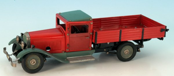 MARKLIN Baukasten LKW 1101: ohne Motor, teilweise neulackiert, Besichtigung erforderlich.