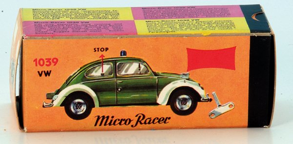 SCHUCO/NUTZ Micro Racer 1039 VW KÃ¤fer, blau: neuwertig, im OKT.