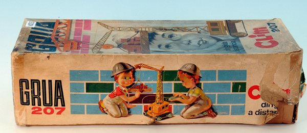 GRUA Baukran - Spanien: deutliche Gebrauchsspuren, Besichtigung erforderlich, im OKT.