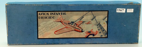 spanisches Flugspiel: augenscheinlich komplett, leichte Gebrauchsspuren, im OKT.