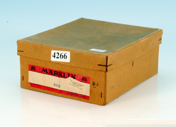 MÃ„RKLIN Leerkarton Lok 880: guter Orig.-Zustand.