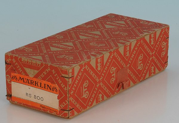 MÃ„RKLIN Leerkarton fÃ¼r E-Lok RS 800: gut erhalten.
