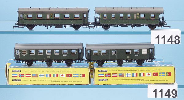 2 FLEISCHMANN Donnerbuechsen: neuwertig, in Klarsichtbox.